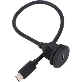 محول تجميع الذكور إلى الإناث من النوع C من النوع C Cable Cable Cable للسيارات ومكتب المنزل