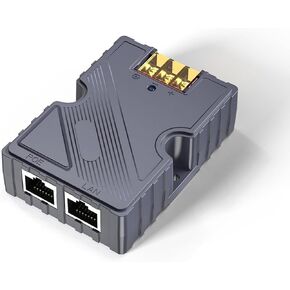 320W Gigabit Poe Injector for Starlink Gen 3 ، Outdoor DC to DC 48V-57V to 57V Ethernet Power Adapter ، Prightning Protect