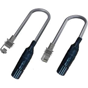 Starlink Gen 3 Ethernet Adapter Cable – 0.3m RJ45 LAN Extension, Shielded Network Cable, 2-Pack for Starlink Gen 3 Terminal