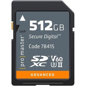 PROMASTER SDXC 512GB متقدم UHS-II V60