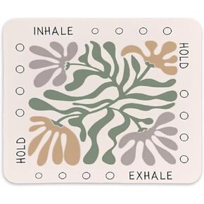 Boho Vintage Mouse Pad, Mouse Pads for Desk for Women, Coworker Leaving Gifts for Women,Wrist Rests Non-Slip Rubber Base Computer Mouse Pads for Wireless Mouse， 9.5 x 7.9 Inch