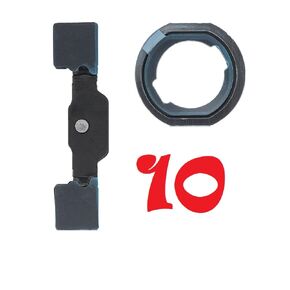 Lot of 1-30 Replacement for iPad 5/iPad 6/iPad 7/iPad 8/iPad 9 Home Button Bracket + Rubber Gasket (10)