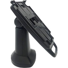 ENS Tailwind Ingenico IPP310/IPP320/IPP350 7" Latch and Lock Pole Mount Terminal Stand, Adhesive Installation, Black