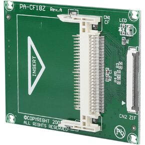 Keenso 50-Pin Compact Flash SSD Adapter Card Ultra DMA Support NO NoiseLow Temperature Ideal for Notebook Users Compatible with CF Cards Bootable on All Systems Works with ToshibaHitachi HDDs