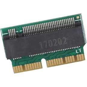 Keenso NVME SSD Adapter Converter Card for 2013 2014 2015 Book, Effortless Installation for Air Pro, Convert 2280 PCIe X4 M.2 AHCI NGFF, for Tablet Enthusiasts