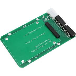 Keenso CF to 44Pin IDE Converter Card, Easy Installation Secure Data Transfer Adapter for Laptop HDD SDD to Desktop PC, Durable PCB Material