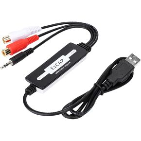 CARDUSB CARDUSB CARD ، احصل على بطاقة اكتساب بطاقة USB بطاقة USB مع واجهة 3.5 مم إلى USB شريط الموسيقى الخاص بنا أو كمبيوتر المشغلات. من تصميمها بشكل مباشر