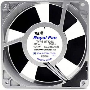 Type UT126C Royal Fan 220V 120mm Fan, 220V 15/14W 12038 Cooling Fan
