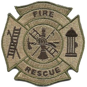 Fire & Rescue Tactical Patch - Multitan