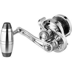 Gomexus Slow Pitch Jigging Reel LS20 CNC All Aircraft Grade Aluminium Body Lever Drag Traditional Creel