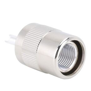 Cable Connector, Brass Body Plug Adapter, High Temperature, Reliable for Radio Equipment for Instruments