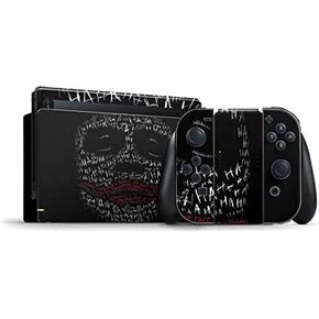 ألعاب Skinit Scenit Gaming متوفرة مع حزمة Nintendo Switch - Warner Bros Joker المرخصة رسميًا - ضع ابتسامة على تصميم الوجه هذا