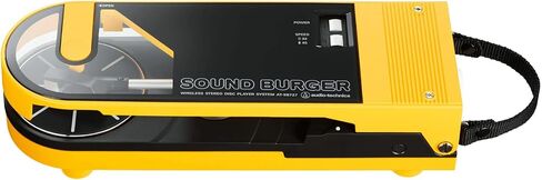Audio-Technica AT-SB727 Sound Burger Portable Bluetooth Turntable, Black (Renewed) in Saudi Arabia