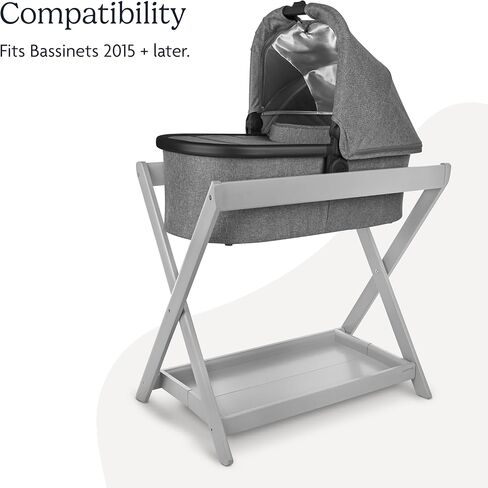 UPPAbaby Bassinet Stand, Grey in Saudi Arabia