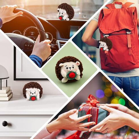 ZMAAGG Crochet Kit for Beginners, Crochet Animal Kit, Penguin Crochet Kit, Crochet Stuffed Animal Kit with Yarn, Step-by-Step Instructions Video, Beginner Crochet Kit for Adults (Penguin Family) in Kuwait