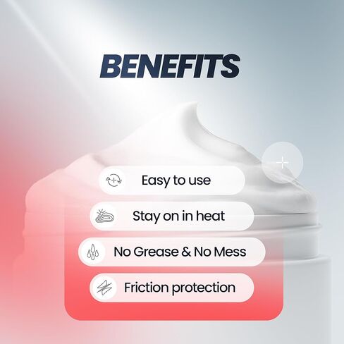 كريم شامواه جوتش جارد وكريم مضاد للتهيج - كريم شامواه طبيعي لركوب الدراجات والجري - كريم مضاد للاحتكاك، بلسم كريم مضاد للاحتكاك للرجال والنساء (4oz) in Kuwait