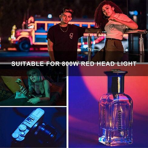 Selens 4Pcs Blue Color Correction Gel 16x20 in 1/4 CTB Colored Light Filter | Color Gel Sheet for 800W Red Head Light Strobe Flashlight Photo Studio in Saudi Arabia