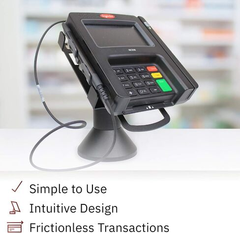 DCCCTANDS دوار وإمالة Ingenico ISC 250 الحامل الطرفي ، المسمار والمواد اللاصقة in Kuwait