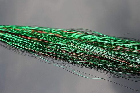 6 Packs/lot 6 Mixed Colors 0.3mm Flashabou Tinsel Flash Flat Mylar Crystal Flash Trout Tube Fly Fishing Tying Materials in Saudi Arabia