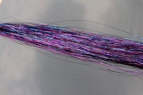6 Packs/lot 6 Mixed Colors 0.3mm Flashabou Tinsel Flash Flat Mylar Crystal Flash Trout Tube Fly Fishing Tying Materials in Saudi Arabia