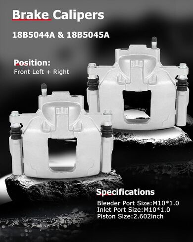 cciyu Performance Disc Brake Caliper fit for 97-02 for ford Expedition,98-04 for ford F-150,04 for ford F-150 Heritage,97-99 for ford F-250,02-03 for Lincoln Blackwood,for Lincoln Navigator Town Car in Saudi Arabia