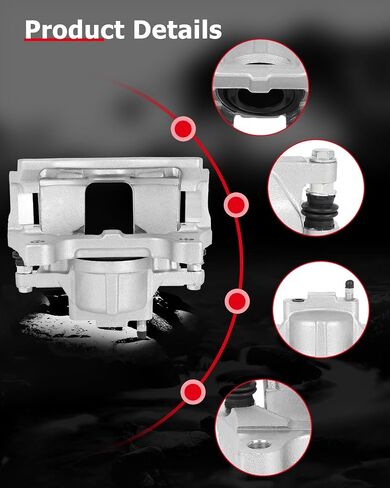 cciyu Performance Disc Brake Caliper fit for 97-02 for ford Expedition,98-04 for ford F-150,04 for ford F-150 Heritage,97-99 for ford F-250,02-03 for Lincoln Blackwood,for Lincoln Navigator Town Car in Saudi Arabia