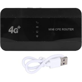 4G WiFi Mobile Hotspot,Multi User Shareability Mobile Hotspot Router,Fast and Stable 300Mbps Speed Portable WiFi Router,for Travel