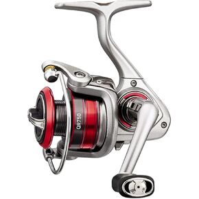 Daiwa ، بكرة الغزل فائقة ، QR ، المياه العذبة ، 5.1: 1 تروس ، 4 محامل ، 5 رطل كحد أقصى ، ambidextros ، البطلينوس