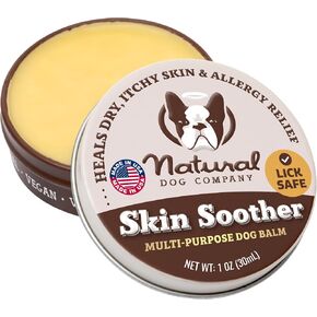 Natural Dog Company Skin Soother, 2 oz. Stick, Allergy and Itch Relief for Dogs, Dog Moisturizer for Dry Skin, Dog Lotion, Ultimate Healing Balm, Dog Rash Cream in Kuwait