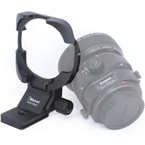 CNC Machined All-Metal Tripod Lens Collar Mount Ring for Canon TS-E 17mm f/4L Tilt-Shift Lens and Canon TS-E 24mm f/3.5L II Tilt-Shift Lens, Built-in Arca-Swiss Type Quick Release Plate
