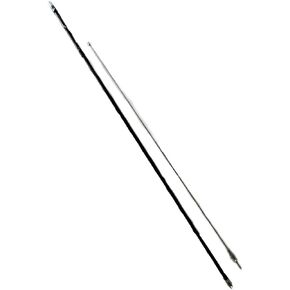 Shark Antennas S-F80 Mono Band HF 80 Meter Mobile Vertical Antenna with 3/8x24 Threads, Handles 250W Max