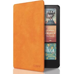 CoBak Case for 7" E-Readers - All New PU Leather Cover with Auto Sleep Wake Feature for E-Readers 2024 Released
