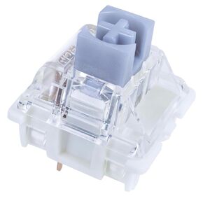 Gateron G Pro 3.0 Silver Mechanical Switches –32 Pack Pre-Lubed 3-Pin/5-Pin RGB Speed Linear Switches (45g) – for Gaming