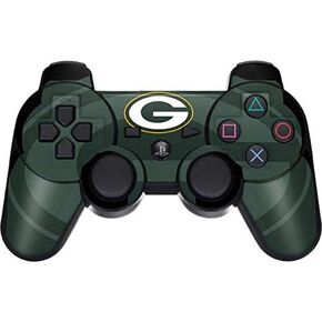Skinit Decal Gaming Skin Compatible with PS3 Dual Shock Wireless Controller - Officially Licensed NFL Green Bay Packers Double Vision Design
