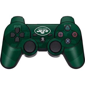 Skinit Decal Gaming Skin Compatible with PS3 Dual Shock Wireless Controller - Officially Licensed NFL New York Jets Double Vision Design