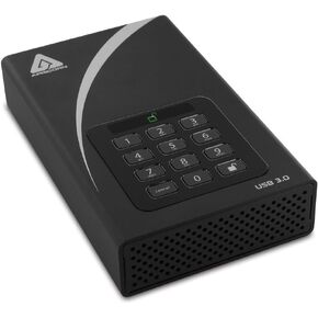 Apricorn Aegis Padlock DT FIPS - USB 3.0 Desktop Drive ADT-3PL256F-2000 (R2) Portable Hard Drive 2TB HD2134