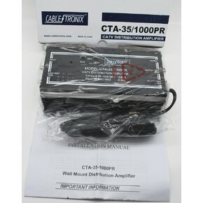 CATV HEADEND AMPLIFIER 35db GAIN CTA35/1000PR 1000MHz PASSIVE RETURN CTA-30/550 54-550MHZ