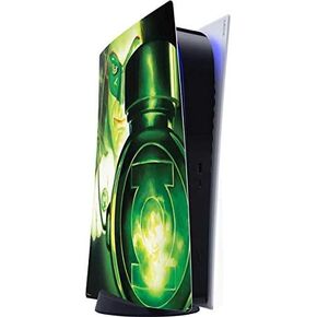 Skinit Decal Gaming Skin Compatible with PS5 Digital Edition Console - Officially Licensed DC Comics Green Lantern Original Logo Design