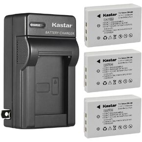 استبدال شاحن بطارية الجدار Kastar AC لـ Sanyo DB-L90 DB-L90A DB-L90AU DMX-SH1 DMX-SH11 DMX-SH11K DMX-SH11R VPC-SH1BK VPC-SH1EXBK VPC-SH1EXR VPC-SH1GX VPC-SH1R VPC-SH11