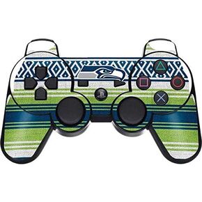 Skinit Decal Gaming Skin Compatible with PS3 Dual Shock Wireless Controller - Officially Licensed NFL Seattle Seahawks Trailblazer Design
