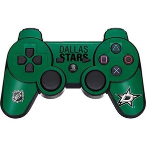 Skinit Decal Gaming Skin for PS3 Dual Shock Wireless Controller - Officially Licensed NHL Dallas Stars Lineup Design