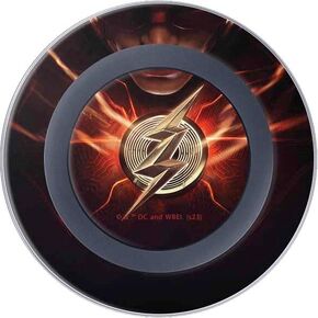 Skinit Decal Other Skin Compatible with Samsung Wireless Charger - Officially Licensed Warner Bros The Flash Movie: The Flash Poster Design
