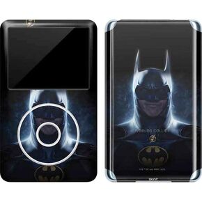 Skinit Decal MP3 Player Skin Compatible with iPod Classic (6th Gen) 80GB - Officially Licensed Warner Bros The Flash Movie: Batman Poster Design