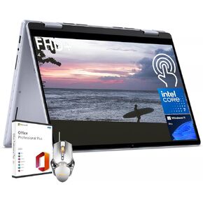 Dell Inspiron 7440 Business Laptop - 14" FHD+ 2-in-1 Touchscreen, Core 7-150U, Webcam, Wi-Fi, Bluetooth, Win 11 Pro (64GB DDR5 RAM | 1TB SSD)