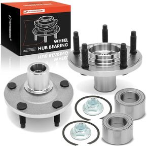 A-Premium 2 x Front Wheel Hub Assembly with 5-Lug Compatible with Ford Escape 2001-2012 & Mazda Tribute 2001-2006, Tribute 2008-2011 & Mercury Mariner 2005-2011, Replace # 518515