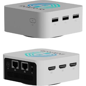 Home Assistant | Pulcro TK QBE Mini PC | N100 CPU, 16GB LPDDR5 RAM, 512GB M2 SSD, 4K HDMI, 3X USB 3.1, Dual Gigabit Ethernet, WiFi 6, BT 5 | Smart Home Automation Hub