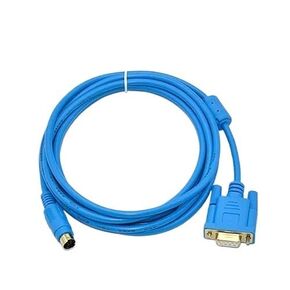 FBS FBS B1Z مناسبة PLC برمجة الكبل PC-FBS تنزيل كبل FBS-232P0-9F FBS232P09F (Black FBS-232-P0-9F ، 3 دقائق)