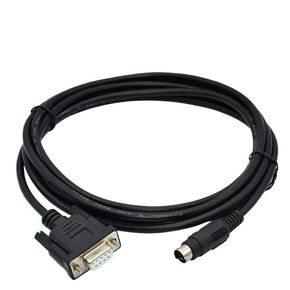 Suitable FBS B1Z Series PLC Programming Cable PC-FBS Download Cable FBS-232P0-9F FBS232P09F(Black FBS-232-P0-9F,5m)