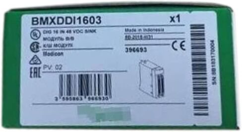 1pcs BMXDDI1603 New and Sealed in Box BMXDDI1603 1 Year Warranty and Fast in Saudi Arabia