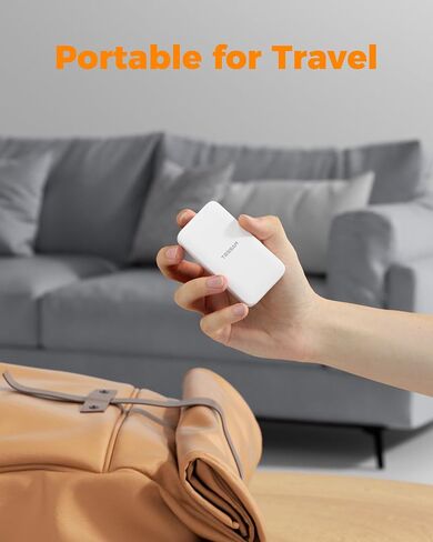 USB C Flat Wall Charger Block, TESSAN Ultra Slim Multi-Port Power Adapter for iPhone 16/15 Series and Samsung Galaxy Models, PD 35W Fast Charging Foldable Outlet Plug in Saudi Arabia